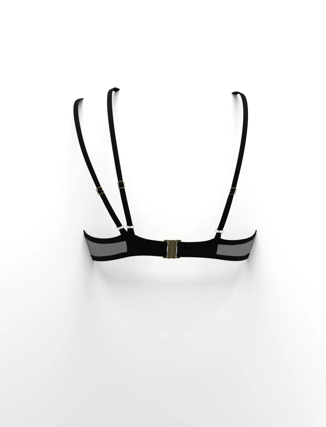UNITY DIVIDED BIKINI IN BLACK COLOR.
