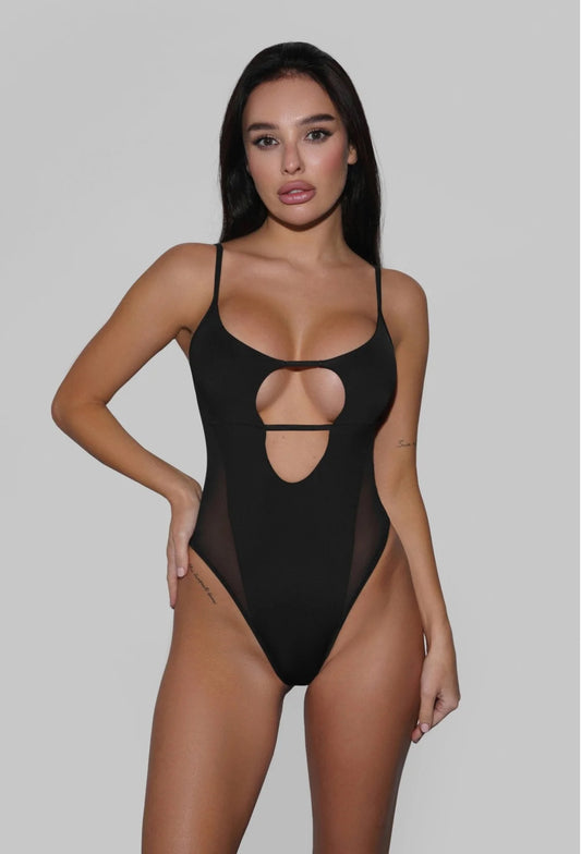 ONE-PIECE SWIMSUIT  PENUMBRA IN BLACK COLOR